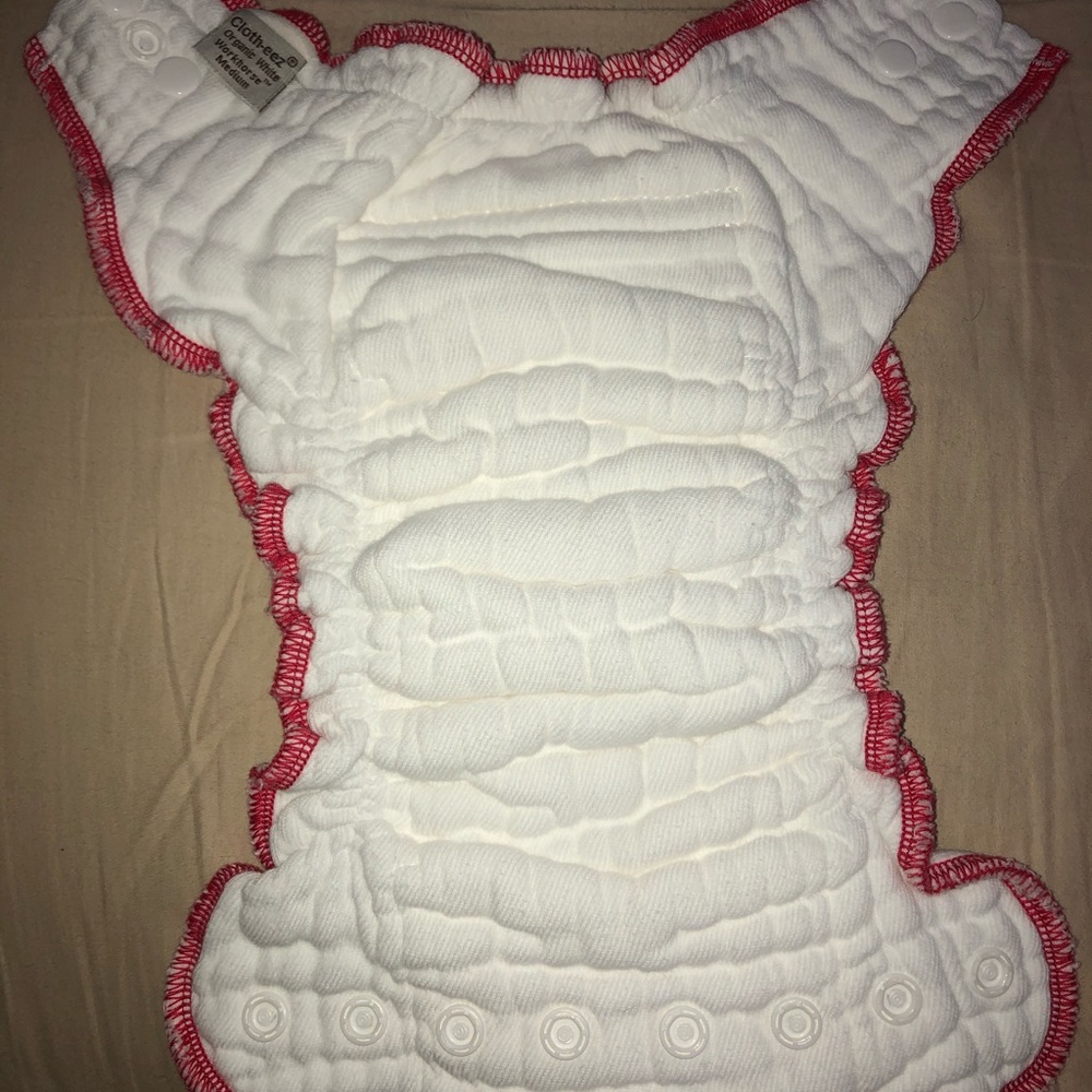 Size Medium GMD Clotheez work horse diapers